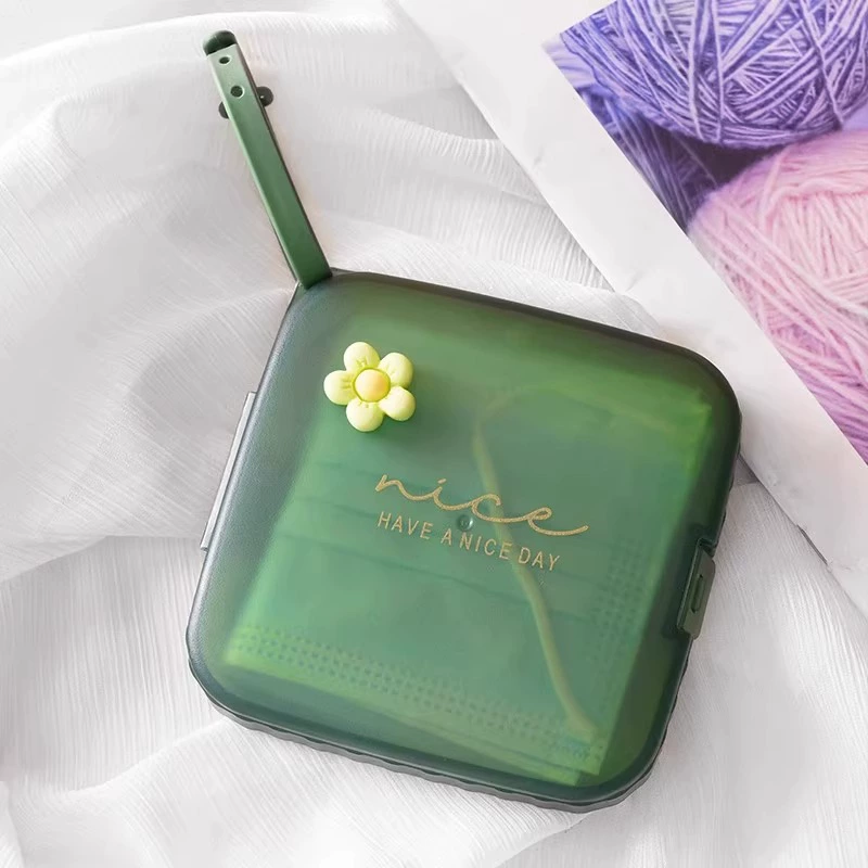 Ящик для хранения масок, зажим для сумки для хранения солнцезащитных масок, портативный пылезащитный ящик для переноски масок, коробка для масок