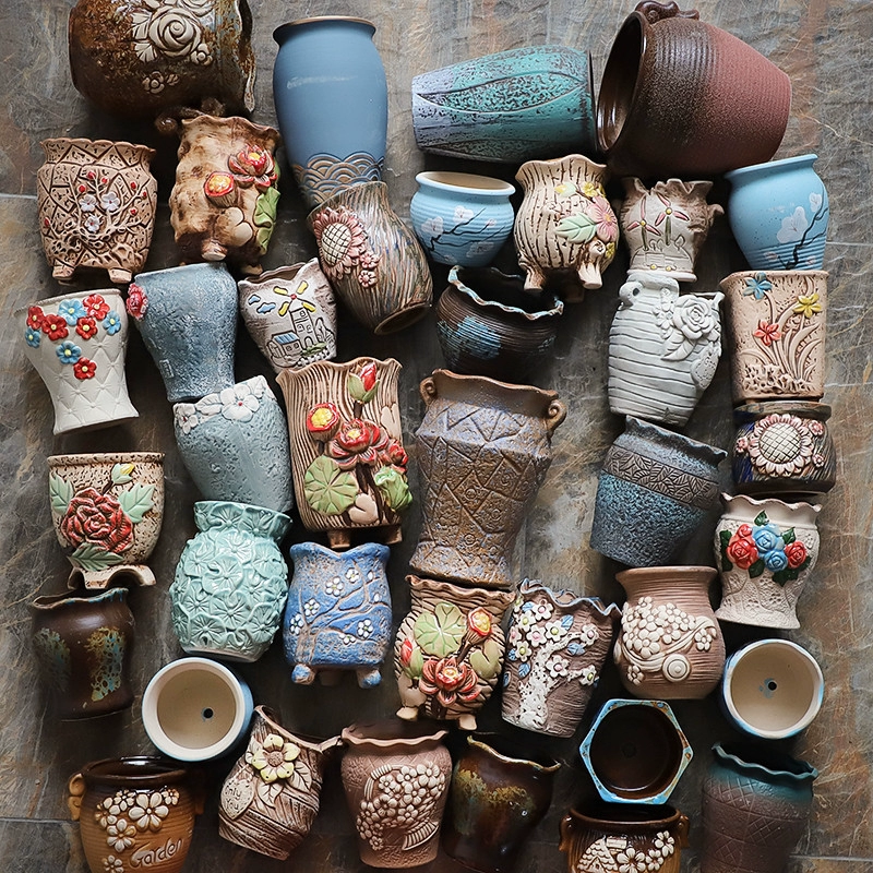 Мясистый старый пень цветочный горшок керамика специальная распродажа креативная личность