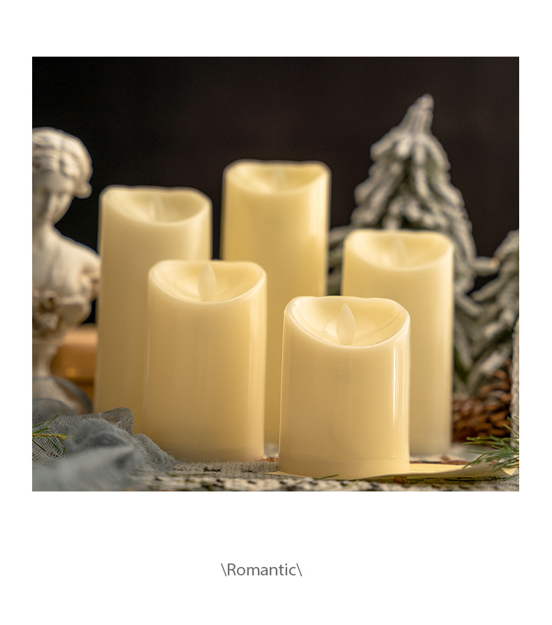 光面电子蜡烛批发