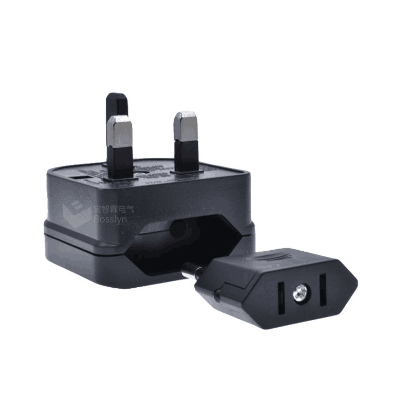 美规转英规插头  英式转欧式转换插座 国标两脚转英标旅行转换插