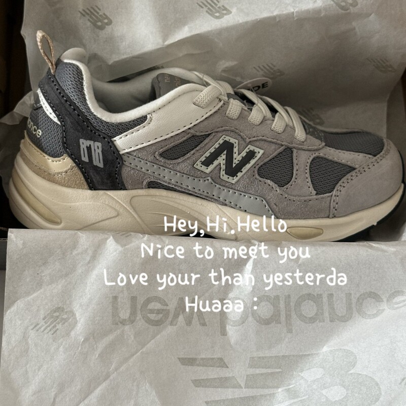 莆田子供靴 NB878 男の子と女の子子供用ランニングシューズカジュアルお父さん靴スポーツシューズカジュアルレトロ|undefined