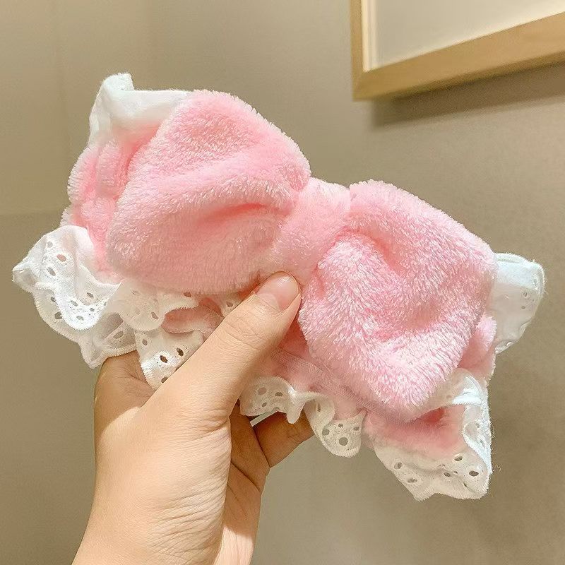 Cinta para el cabello para mujeres, mascarilla facial, cabello antideslizante especial, diadema, cabello no mojado, sin presión, flequillo, Liu Yifei, mismo estilo