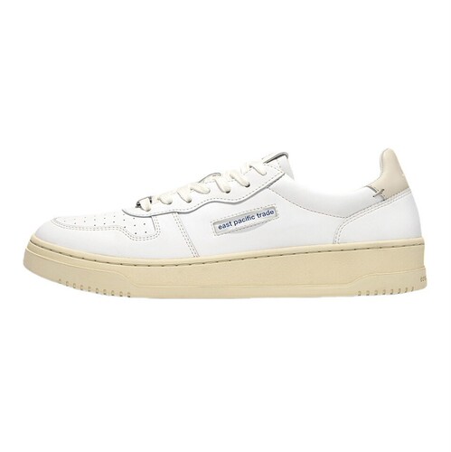 eastpacific white shoes for women  Korean casual shoes trendy brand ept sneakers retro lace thick-soled women's shoes