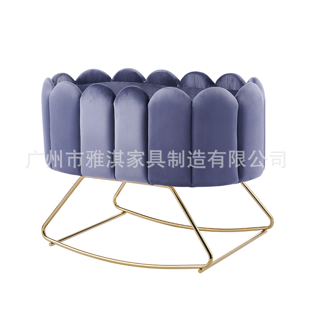 Cradle Rocking Bed Newborn Baby Coax Baby Soothing Artifact Sleeping Basket Natural Swing Baby Safety Rocking Chair Sleeping Bed