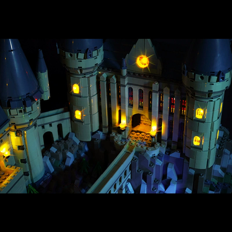 Lego, constructor, lightweight castle, DIY, Harry Potter, remote control