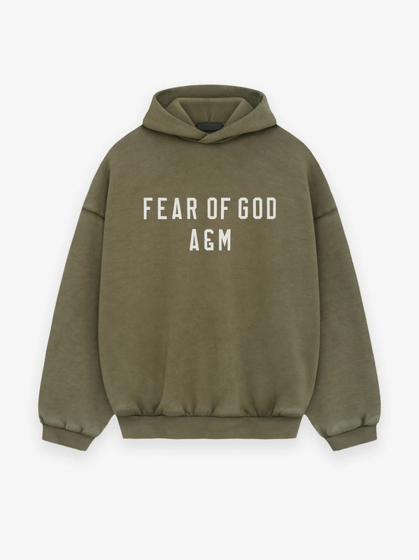 FOG FEAR OF GOD トレンディなベルベットのダブルレタープリントラウンドネックスウェットシャツカジュアルメンズとレディーススウェットシャツ|undefined