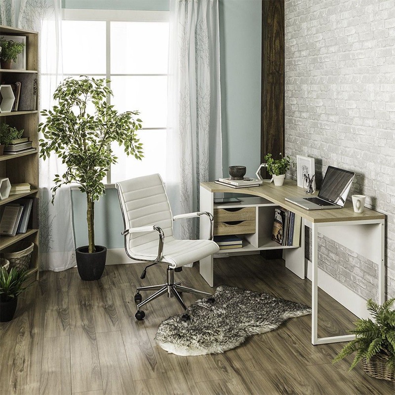 Escritorio la computadora de escritorio de la esquina hogar simple económico simple oficina escritorio de la computadora Escritorio de estudio