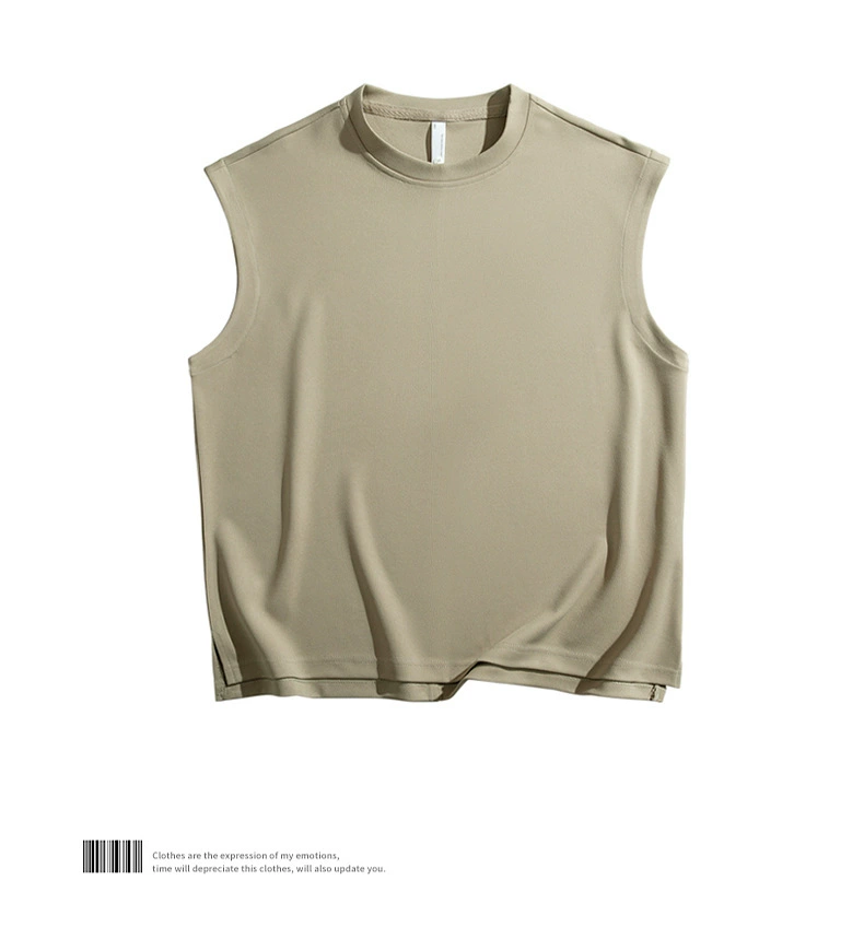 Summer multicoloured comfortable breathable vest sleevless for leisure