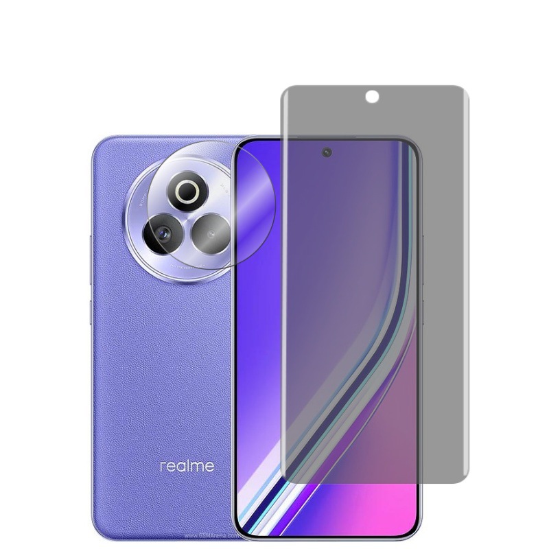 Realme P3Pro curva película de endurecimiento de pegamento completo P2Pro de alta definición pegamento de borde película UV anti-pepeep