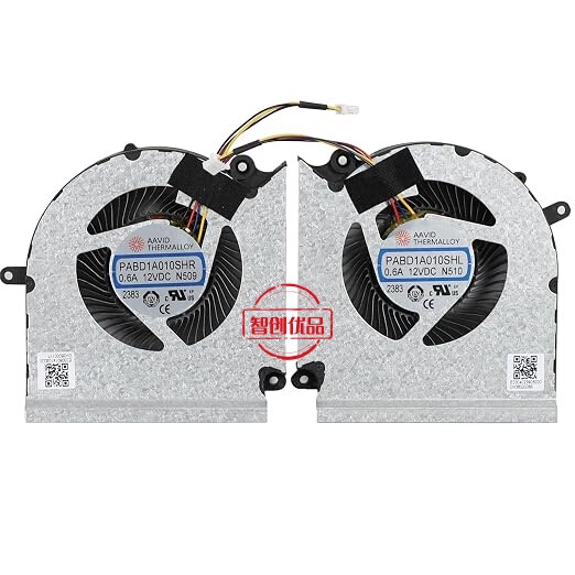 Suitable for MSI 15M1 15M2 GE68 GP68H PABD1A010SHR N509 N510 fan Suitable for MSI 15M1 15M2 GE68 GP68H PABD1A010SHR N509 N510 fan