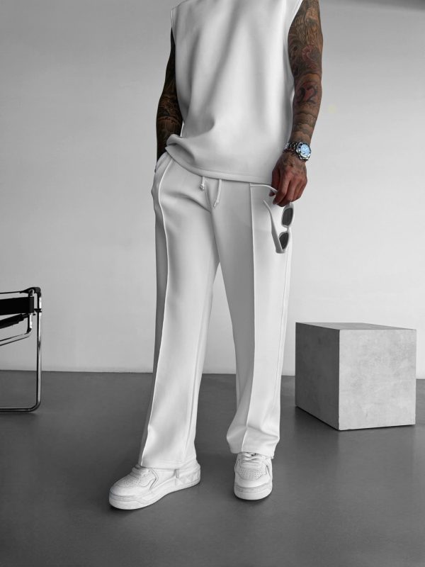 Men's Clothing new pants men's four seasons loose straight sports casual trousers suit long_voghion.com
