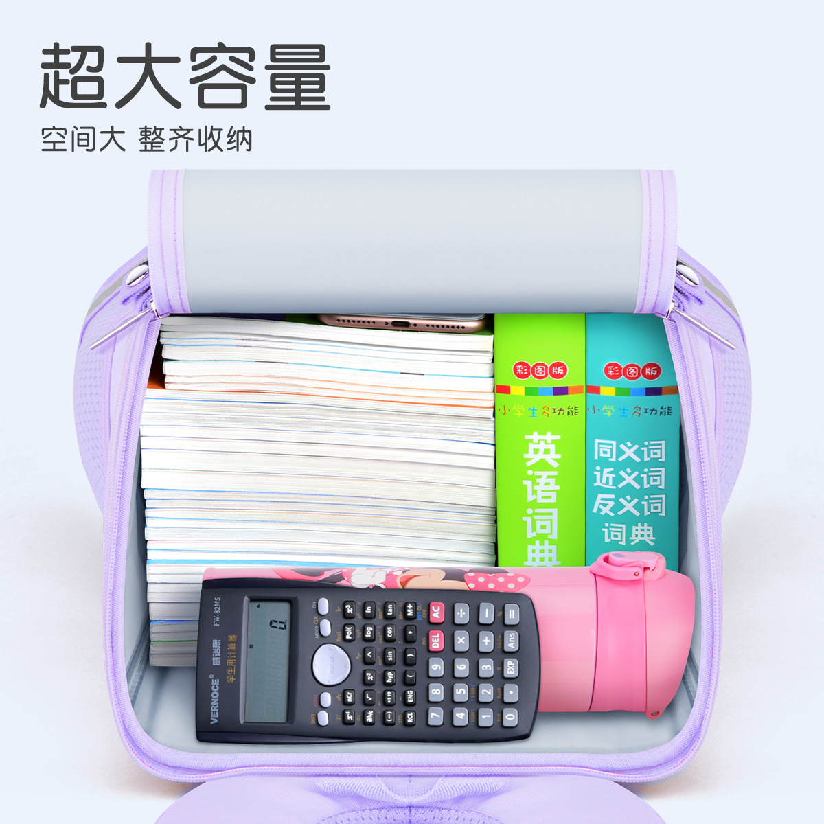 2024 nuevas mochilas escolares para niñas y niños de gran capacidad para estudiantes de primaria