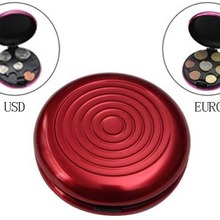 跨境新款铝制硬币盒 欧元零钱盒 商务礼品铝制卡盒