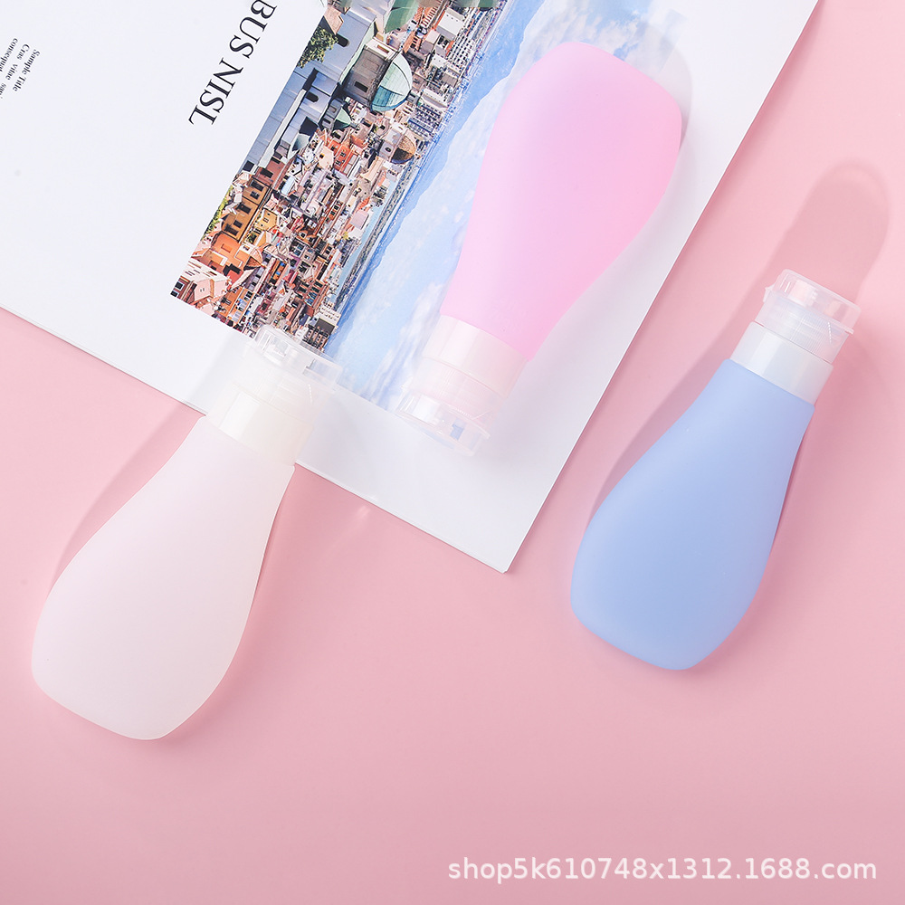 现货批发亚马逊化妆品挤压分装瓶 洗发水乳液旅行分装瓶套装