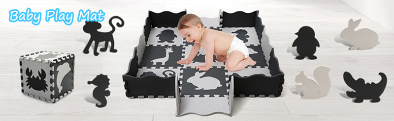 定制拼接图形宝宝游戏垫婴儿爬爬垫