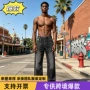 跨境新款水洗男士牛仔裤