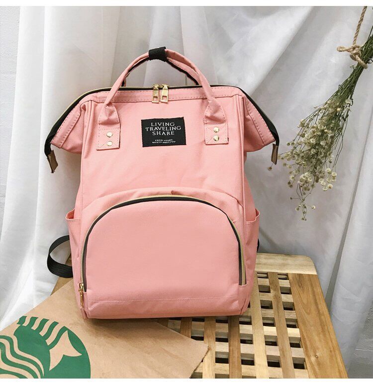 Mochila de gran capacidad con aislamiento de moda multifuncional para mamá