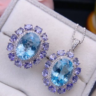 ����Ȼ����ʯ���b��؛10*14mm����ʯ̹ɣ3*4mm925�y�����Ƕ