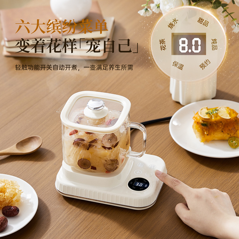 小方炖迷你养生壶小型办公室一人多功能烧水花茶养生杯电炖杯礼品|undefined