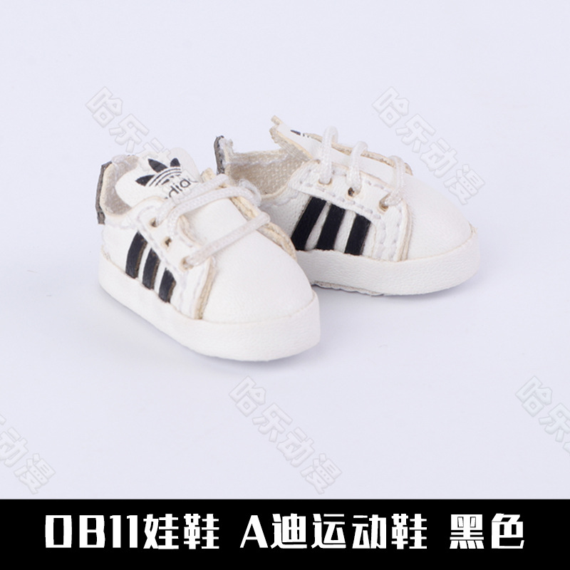 Ob11 accesorios de muñeca 12 puntos cuerpo zapatos de bebé zapatos de lona zapatos de cuero P9 tesoro masculino tesoro femenino moda periférica spot al por mayor