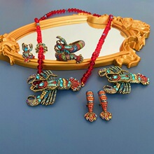 �й�vintage�m͢�L���rϵ���朶��ָ��������ع��p���Ʒ