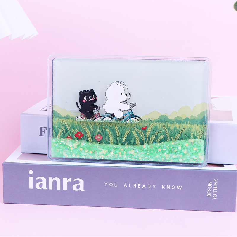 青野文化クリエイティブ流砂冷蔵庫マグネット diy 新しいアニメかわいいマグネット強力な吸引カスタムオリジナルメーカー卸売|undefined