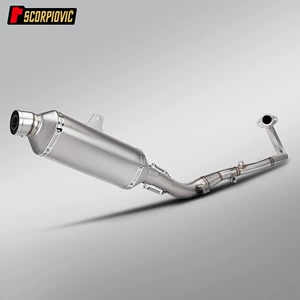 Crf300L üçün ön çıxış borusu və arxa səsboğucu dəsti