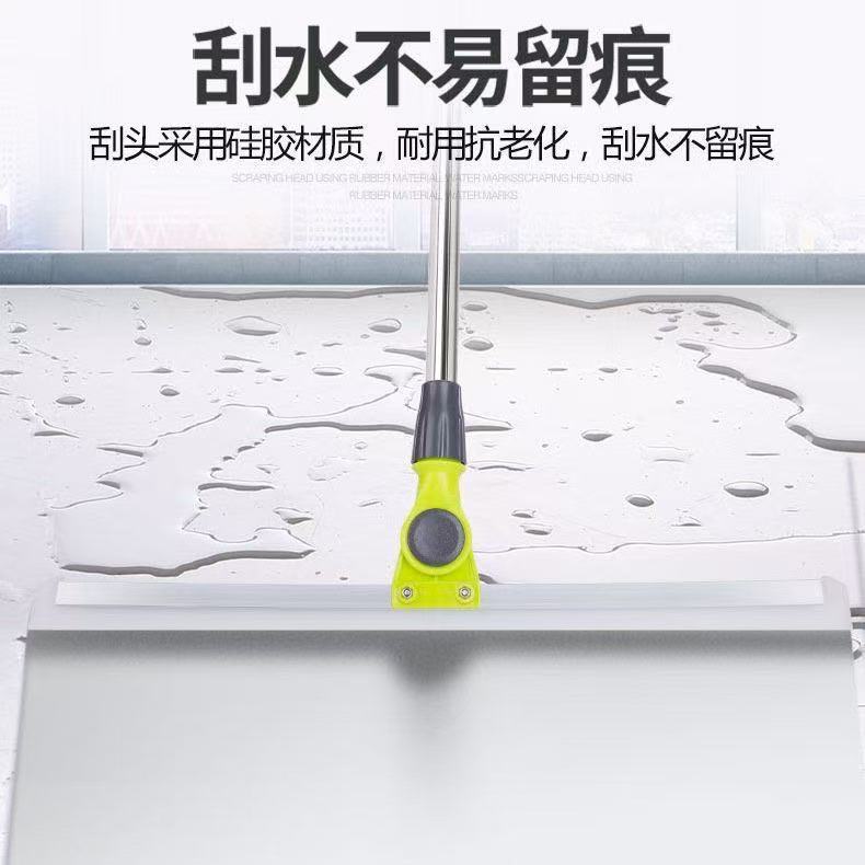 マジックシリコンワイパーほうき伸縮式浴室ワイパー商業浴室ホテルの床家庭用掃除アーティファクト|undefined