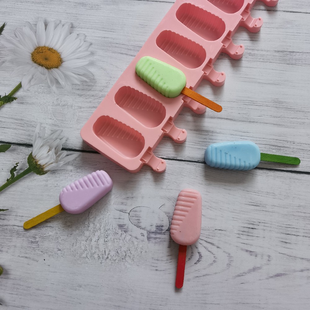 492 molde de silicona helado molde de helado helado molde de hielo para hacer suministros de fiesta de verano