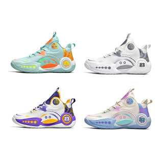 New Cross-border Mesh Basketball Shoes Men's Adult Teenager Students Professional Competition Non-slip Wear-resistant Sports Basketball Shoes