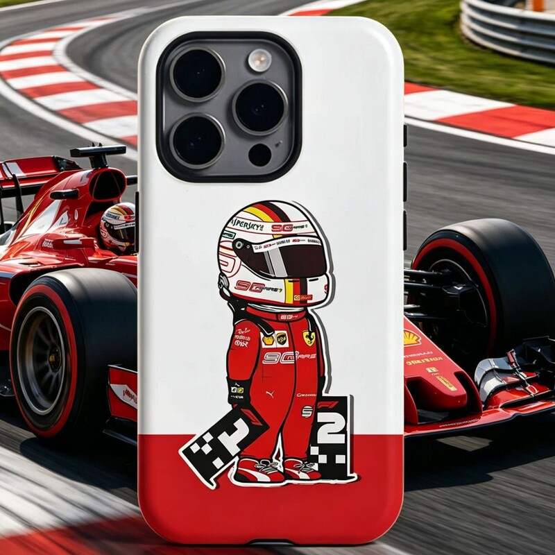 F1 Racer Philin's Mobile Phone Case Is Suitable for Apple 16/15/14, Full-Cover Anti-Drop Protective Case from the Source Manufacturer F1 Racer Philin's Mobile Phone Case Is Suitable for Apple 16/15/14, Full-Cover Anti-Drop Protective Case from the Source Manufacturer