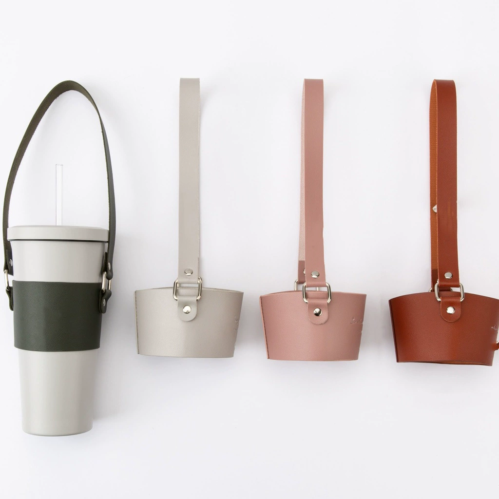 В наличии новая портативная крышка чашки утолщенная аксессуары для чашки молока уличная переносная сумка из искусственной кожи Нескользящая крышка чашки