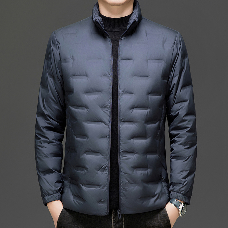 2025 Men's Stand Collar Lightweight down Jacket Men's Short Style Autumn and Winter New Casual Versatile Warm down Jacket Coat 2025 Men's Stand Collar Lightweight down Jacket Men's Short Style Autumn and Winter New Casual Versatile Warm down Jacket Coat