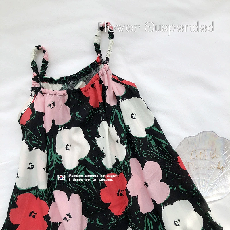 Юбка для девочек, эластичный Slip dress, корейский стиль