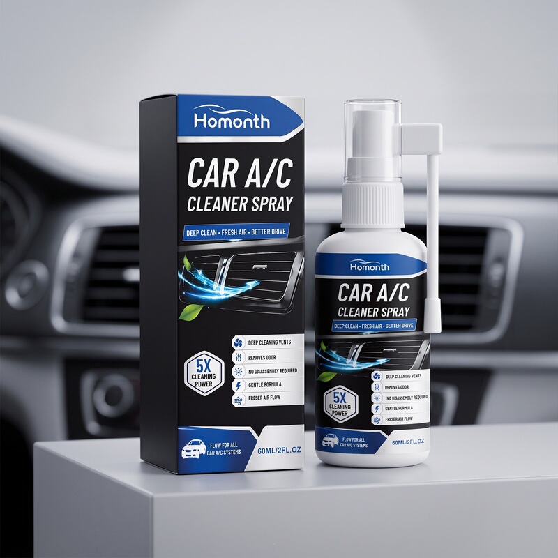 HOMONTH Car Air Conditioner Cleaner Spray (Green Tea Scent) for Daily Car Air Conditioner Cleaning, Freshness and Long-Lasting Fragrance HOMONTH Car Air Conditioner Cleaner Spray (Green Tea Scent) for Daily Car Air Conditioner Cleaning, Freshness and Long-Lasting Fragrance