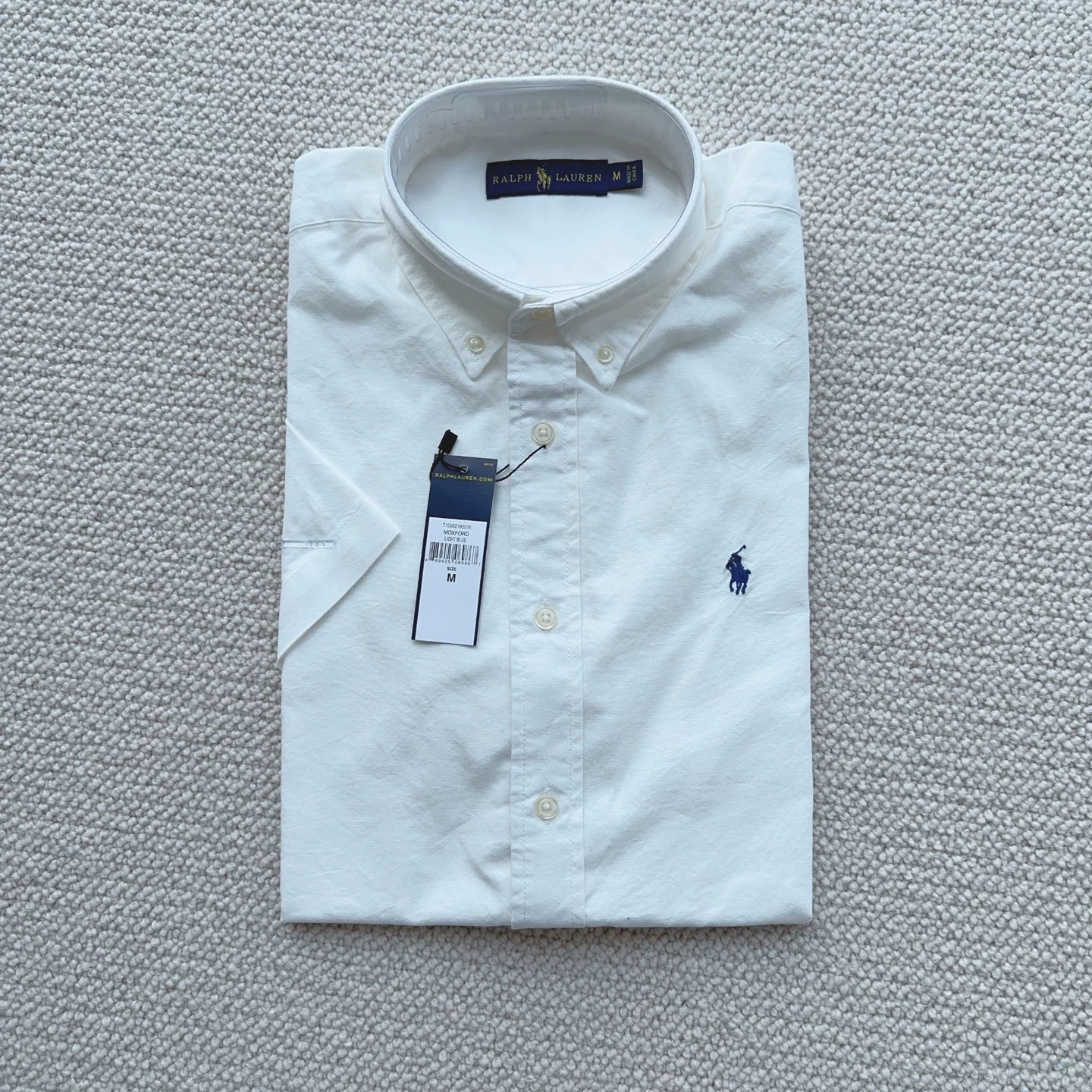 (Cross-border trading), quality summer solid shirt, high collar, with embroidery