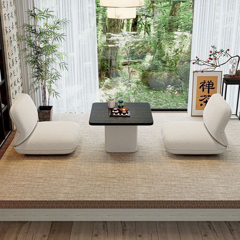 Balcony Leisure Tea Chair, Home Chair, Simple Chinese-Style Bay Window Guesthouse Backrest Chair, Stool, Tatami Bay Window Chair