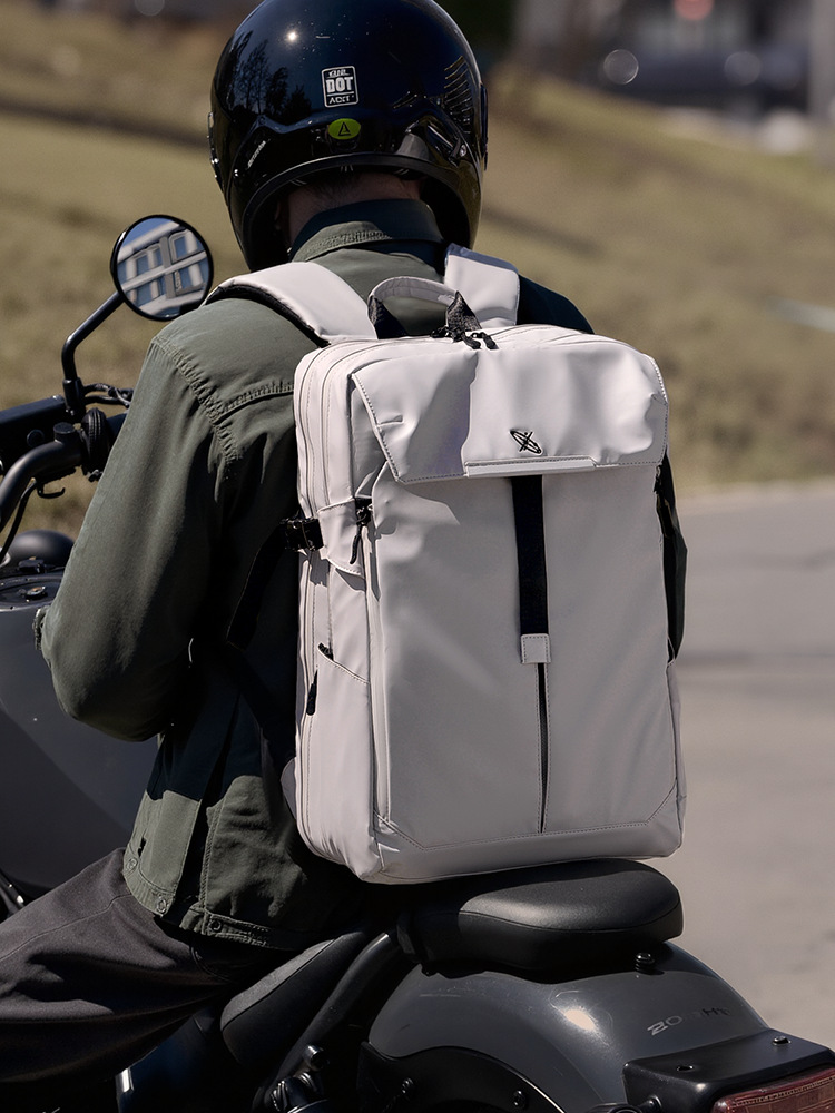 Capacious backpack for traveling