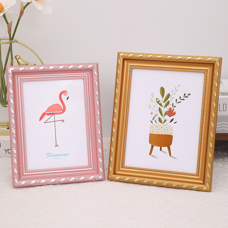6inch Photo Frame Table Rectangular European Classical Photo Studio Kidsren's Wedding Dress Living Room Puzzle Frame Handmade Picture Frame Wall Hanging 6inch Photo Frame Table Rectangular European Classical Photo Studio Kidsren's Wedding Dress Living Room Puzzle Frame Handmade Picture Frame Wall Hanging
