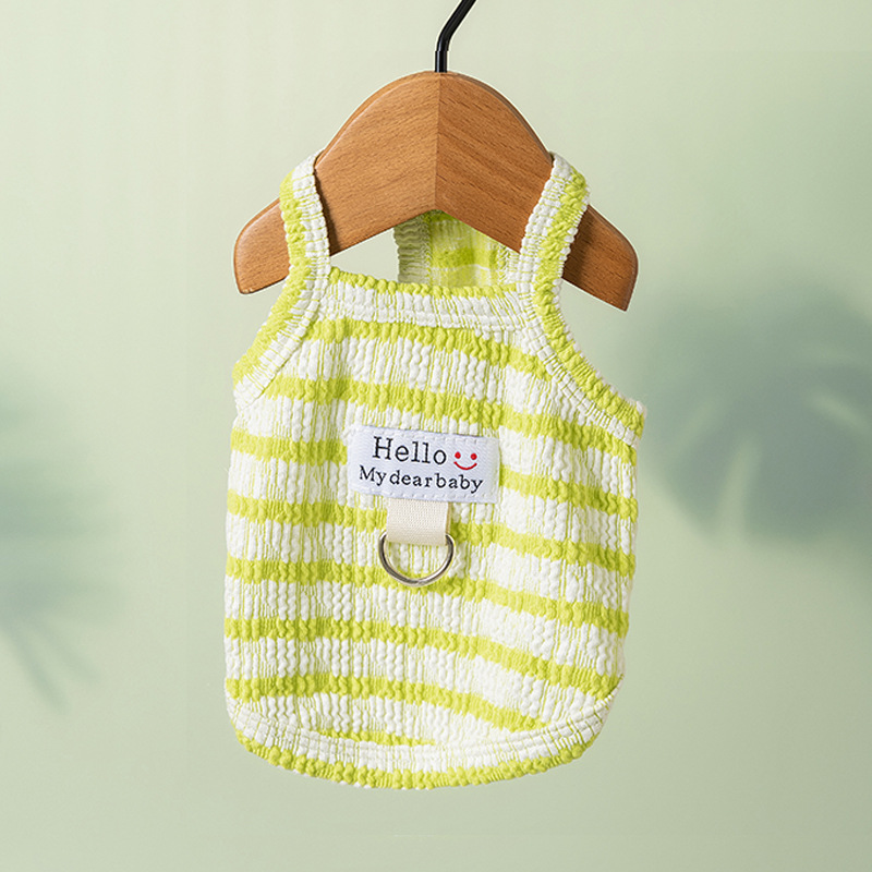 Primavera y verano gato gato sin pelo gatito sándwich galleta cabestrillo gatito perro peluche mascota transpirable ropa para gatos