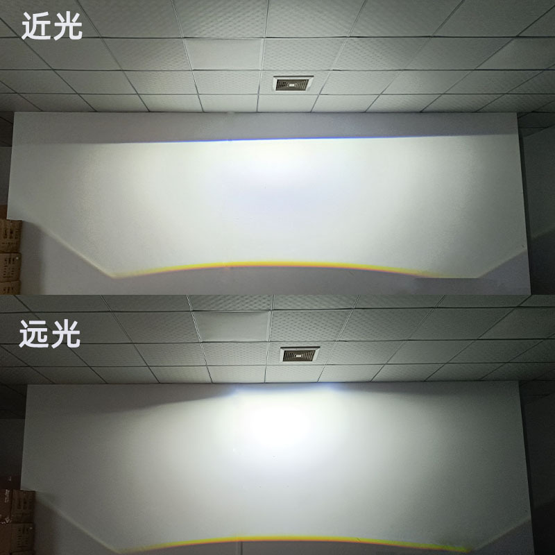 Lámpara de niebla delantera LED de automóvil 2 pulgadas Lámpara de niebla Lente de doble luz de distancia y cerca de una luz blanca para TOYOTA Focus FOG LENS