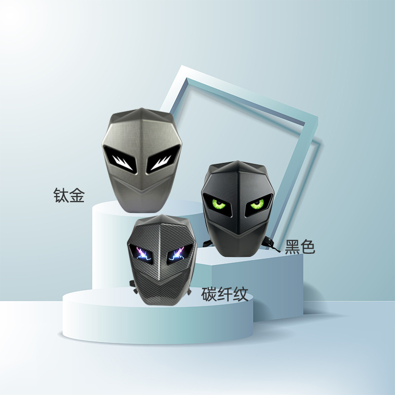 나이트 오토바이 LED 배낭 쓰기 휠 아이 쿨 블루투스 DIY 오토바이 타고 전체 헬멧 스포츠 방수 백