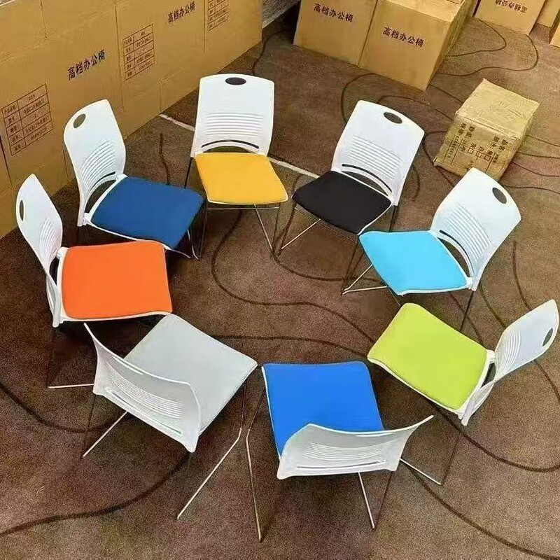 Solid Steel Chair, Computer Chair, Training Chair, Office Chair, Staff Meeting Chair, Home Study Chair, Backrest Training Chair