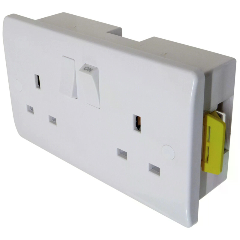 Ce British-Style Socket Wall Box Gypsum Board Pvc Trunking Box 2 Gang 35mm Dry Lining Box Ce British-Style Socket Wall Box Gypsum Board Pvc Trunking Box 2 Gang 35mm Dry Lining Box