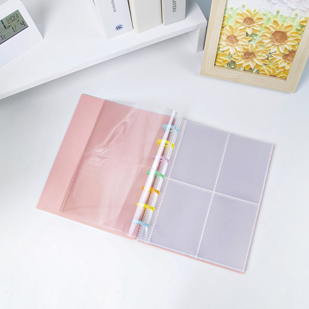 PP Material Solid Color Pattern Simple Style Style Solid Color Pp Daily Simple Style Photo Album