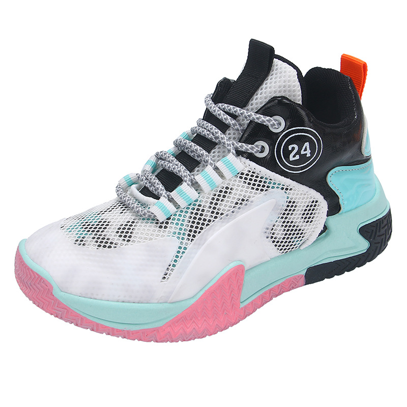 Zapatillas deportivas para niños, modelo 2025, zapatillas de baloncesto para estudiantes, zapatillas casuales transpirables de malla para niños mayores, zapatillas para correr image 6