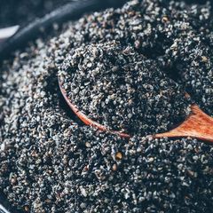 ゴマ熟黒ごま粉純黒粉即食焙煎熟現磨商用児童は卸売り郵便工場を乾燥して食べることができる