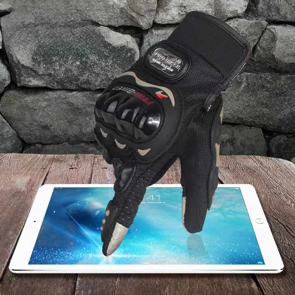 Summer outdoor electric mountain bike equipment off-road long finger wear-resistant touch screen sunscreen motorcycle riding gloves