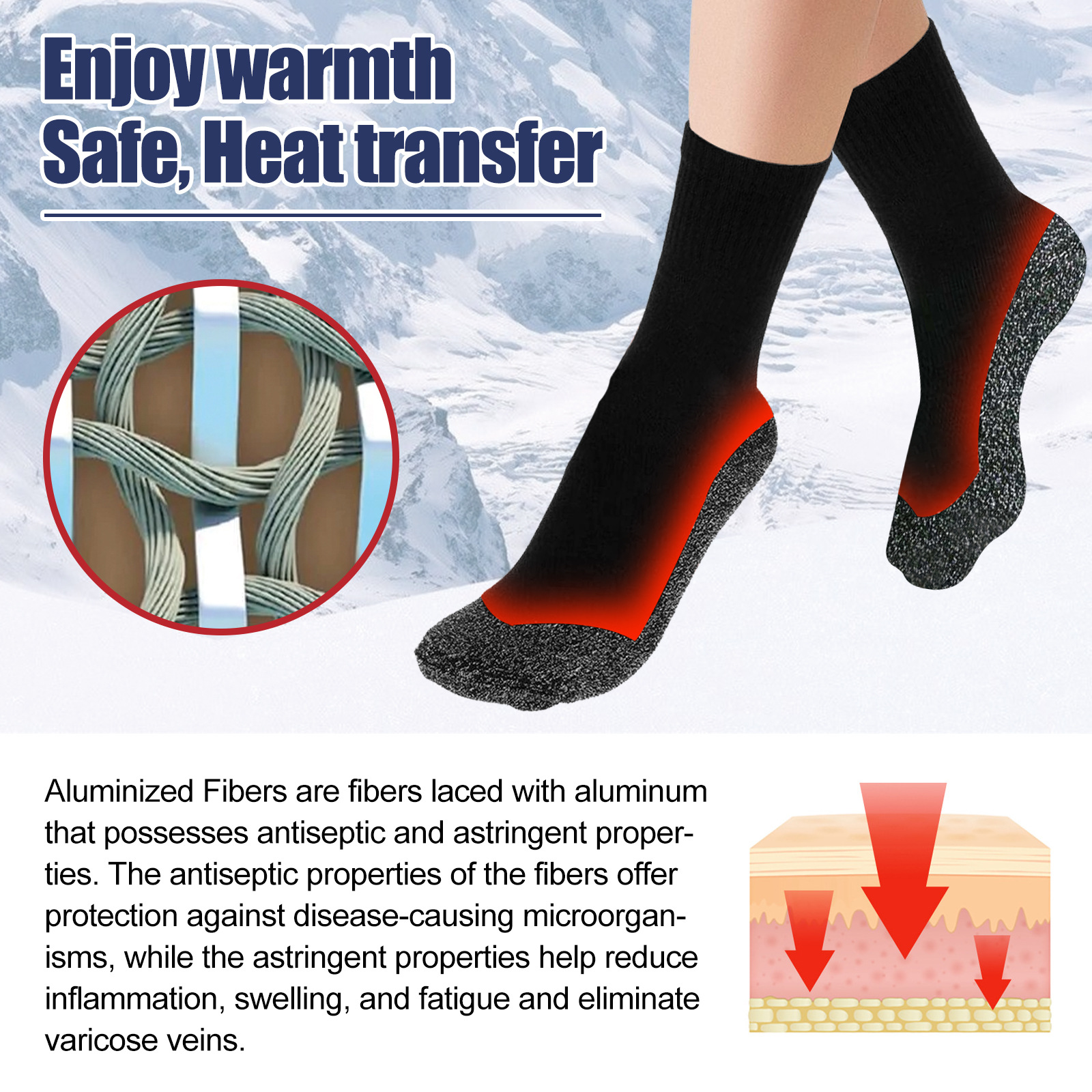 South Moon Heating Socks