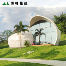 户外豪华度假村蜗牛酒店帐篷 景区露营网红帐篷酒店 野奢帐篷定制